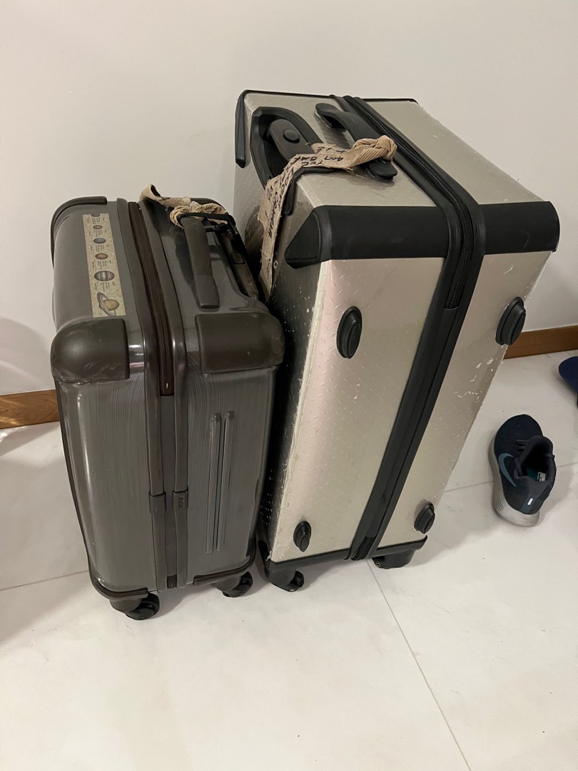 2 Used Suitcases, Hobbies & Toys, Travel, Luggage on Carousell