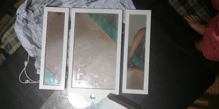 3 panels  Vanity Mirror