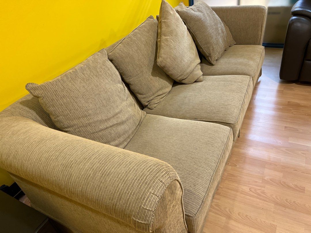 3 seater sofa, Furniture & Home Living, Furniture, Sofas on Carousell
