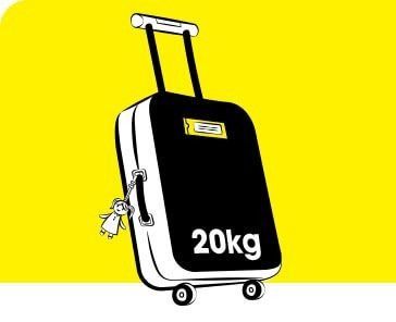 Carry on luggage size scoot discount