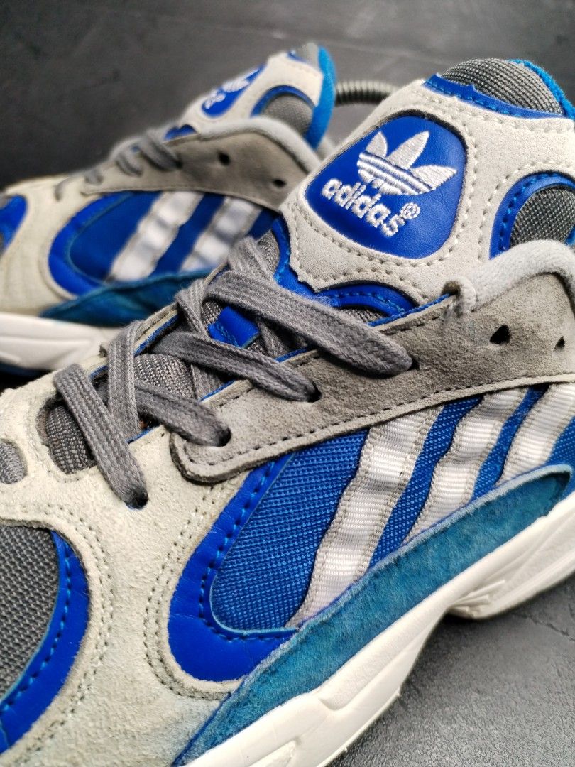 6.5uk ORIGINAL ADIDAS YUNG 1 Alpine SUEDE TRAINERS