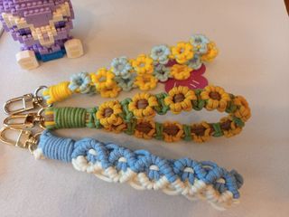 花花電話繩 短款