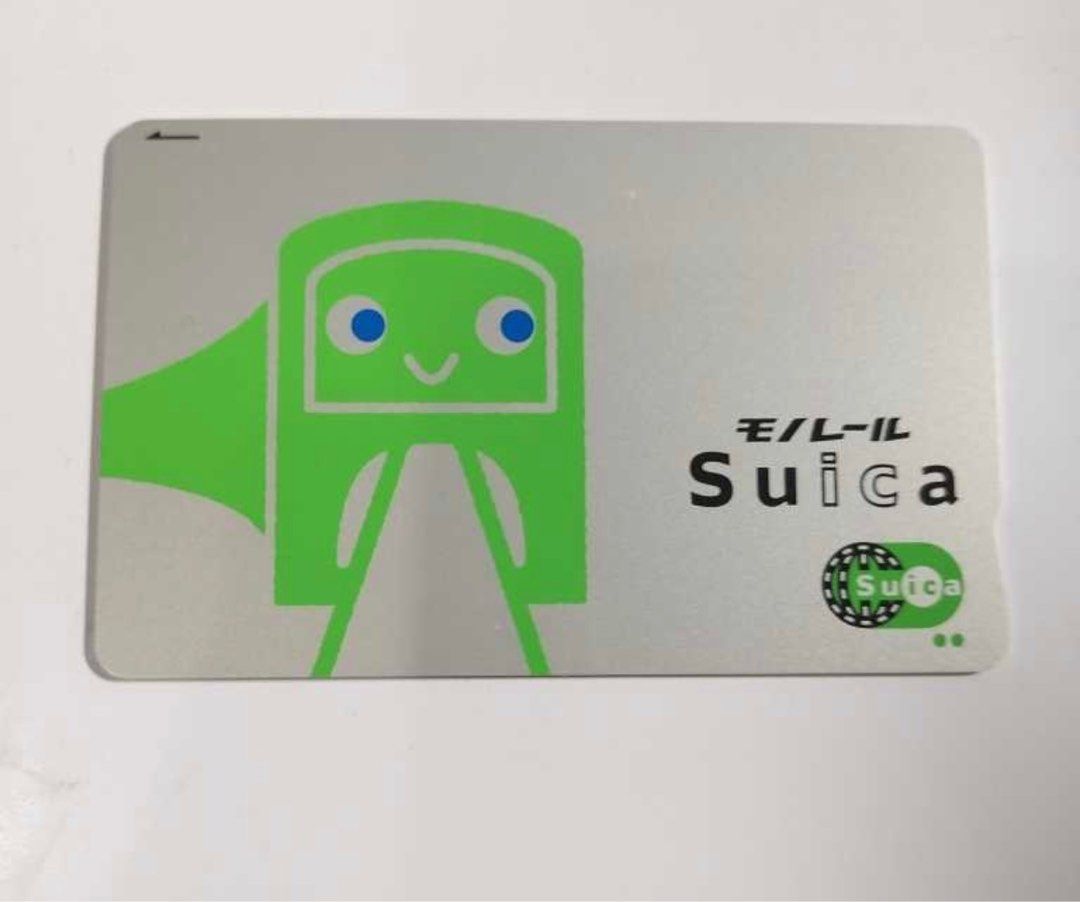 超美品東京單軌電車suica 卡ic 卡全國通用, 興趣及遊戲, 旅行, 旅遊