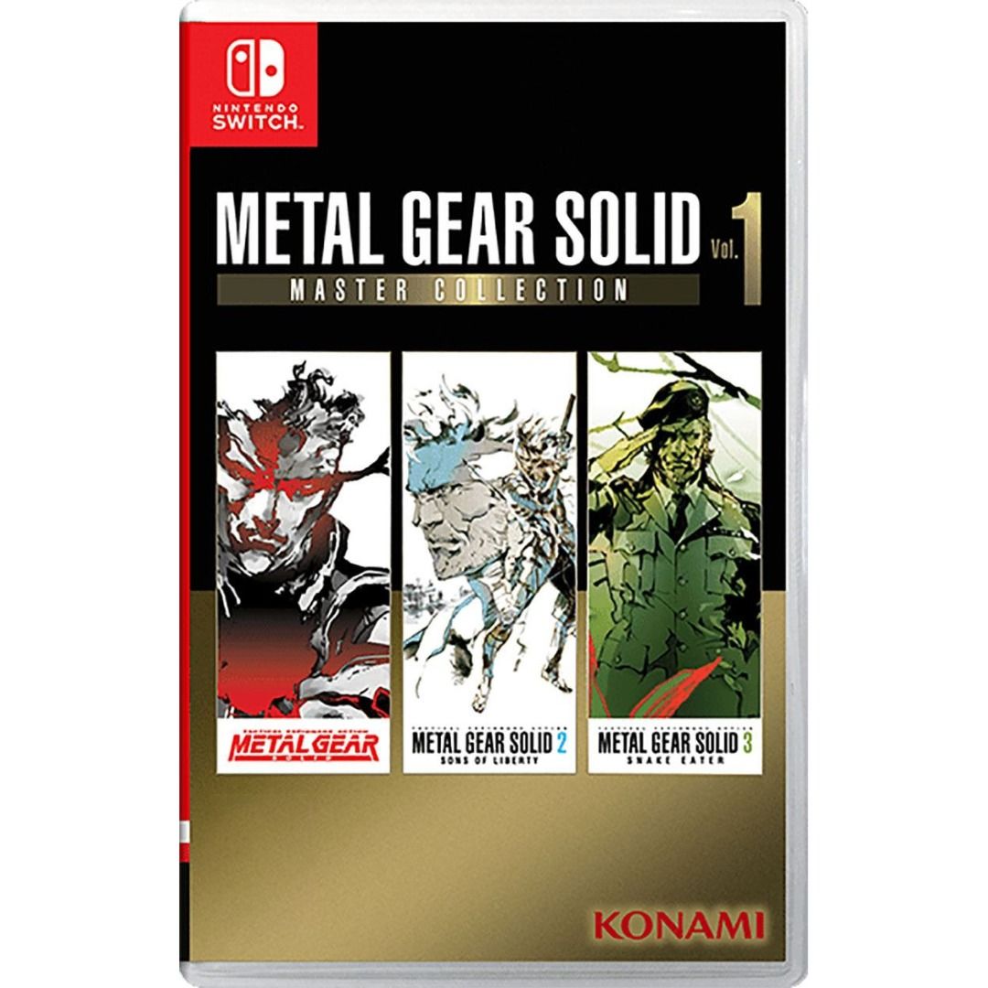 預訂) Switch Metal Gear Solid: Master Collection Vol.1 MGS 潛龍諜