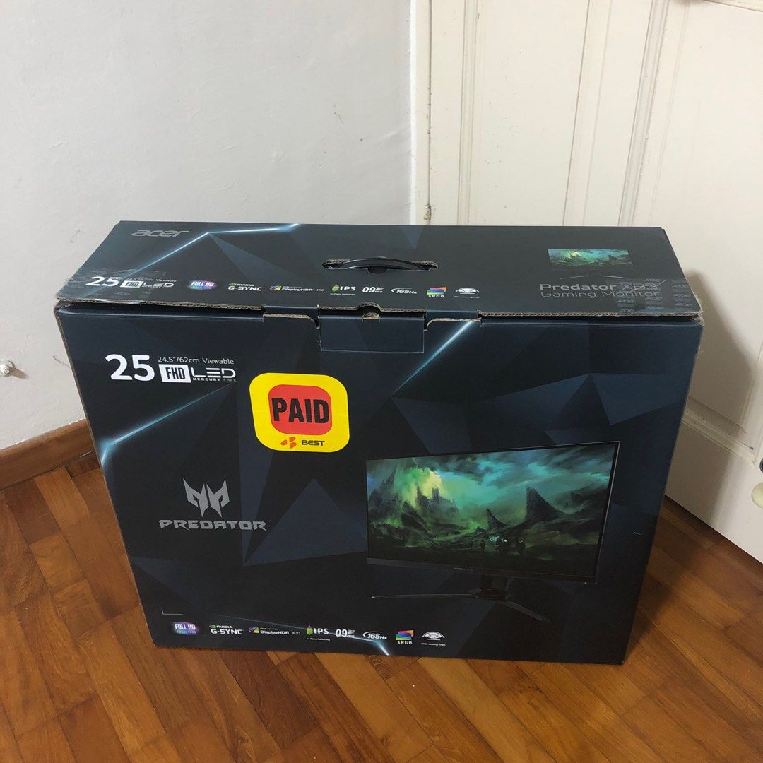 Acer Predator XB3, Computers & Tech, Parts & Accessories, Monitor ...