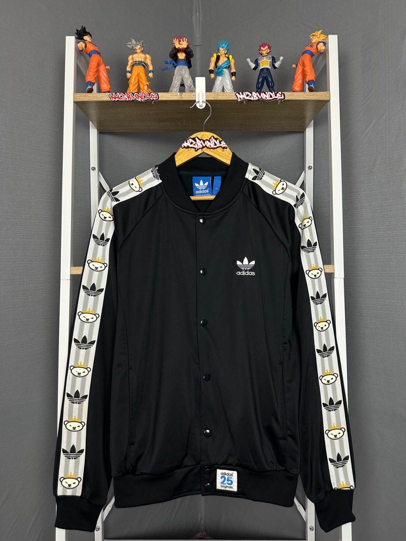 Adidas X NIGO Bear String Track Jacket, Men's Fashion, Activewear on  Carousell