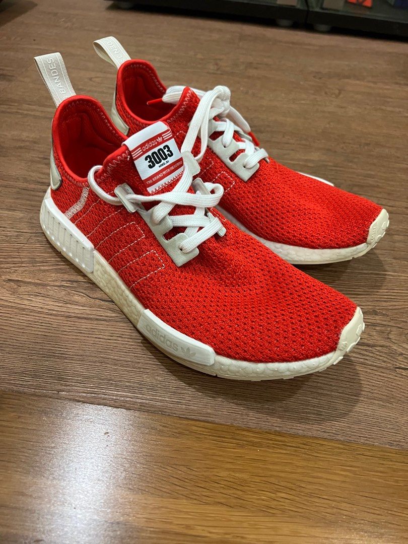 red white and blue nmds