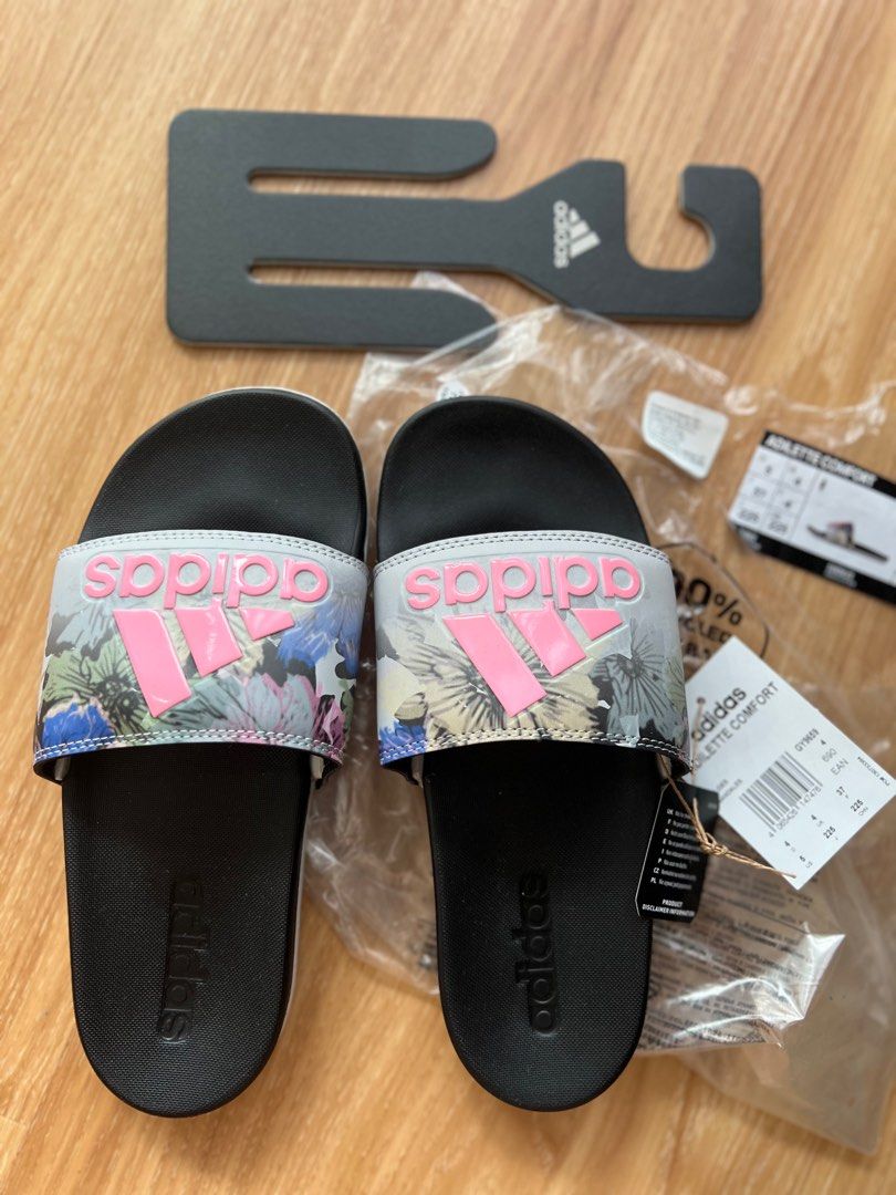 Adidas glitter deals sliders