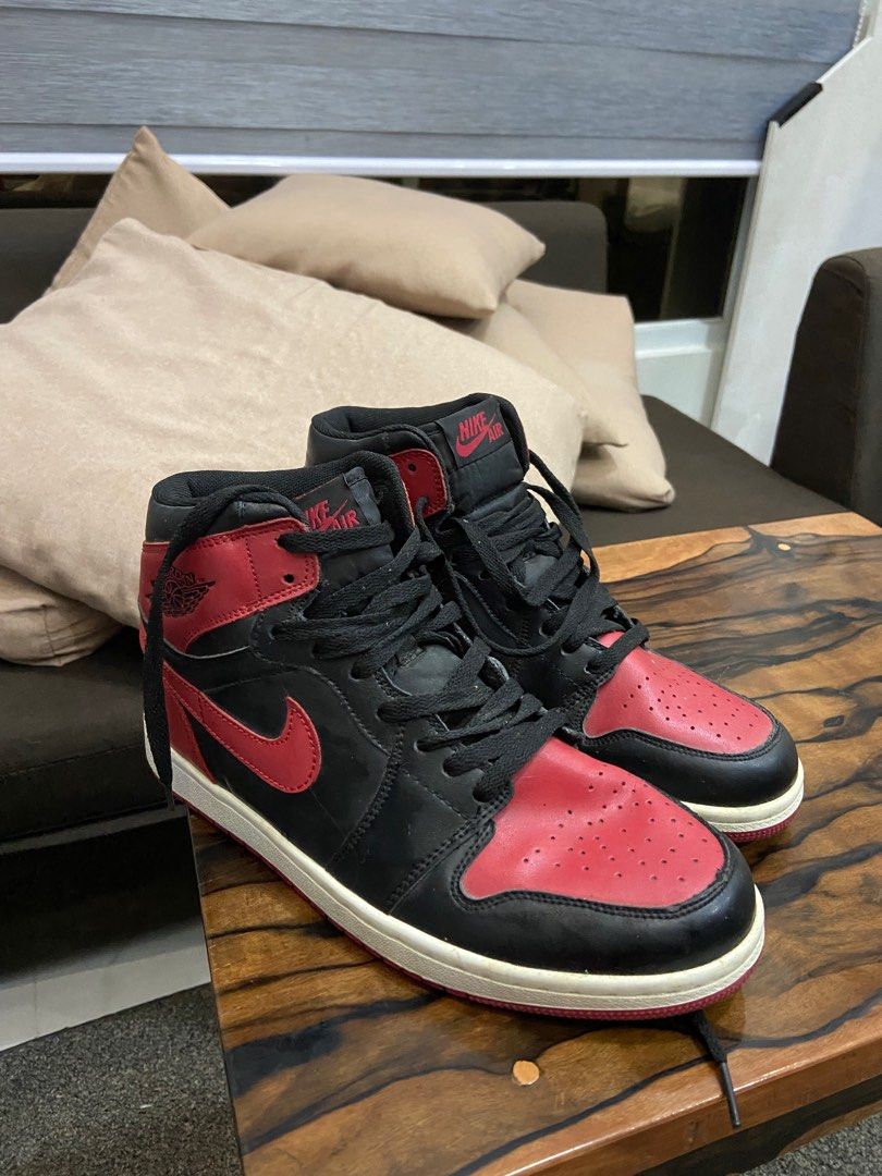 air jordan black red