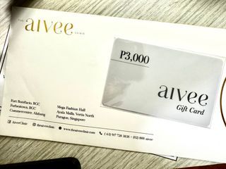 Aivee clinic gift card for sale derma facial skin body scrub laser voucher gift certificate