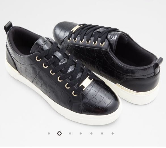 Aldo Dilathielle Sneakers Black size 36 Women s Fashion