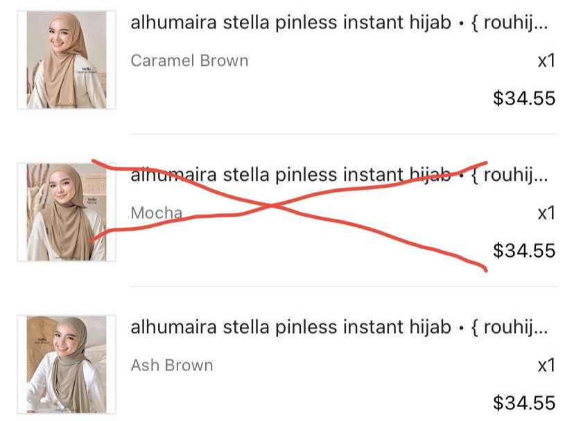 alhumaira instant shawl
