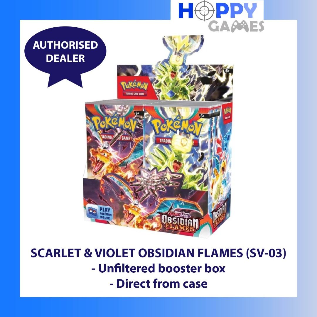 digimon card collection tracker Amazon.com: Pokemon Scarlet & Violet Obsidian Flames Booster Pack : Toys &  Games main image 0