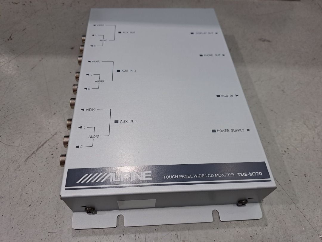 ALPINE TME-M770 6.5インチ LCDモニター ALPINE TME-M770 6.5インチ LCDモニター TME-M770 ALPINE(アルパイン