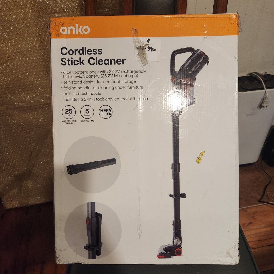 ANKO Cordless Vacuum Stick Cleaner with Hepa Filter on Carousell