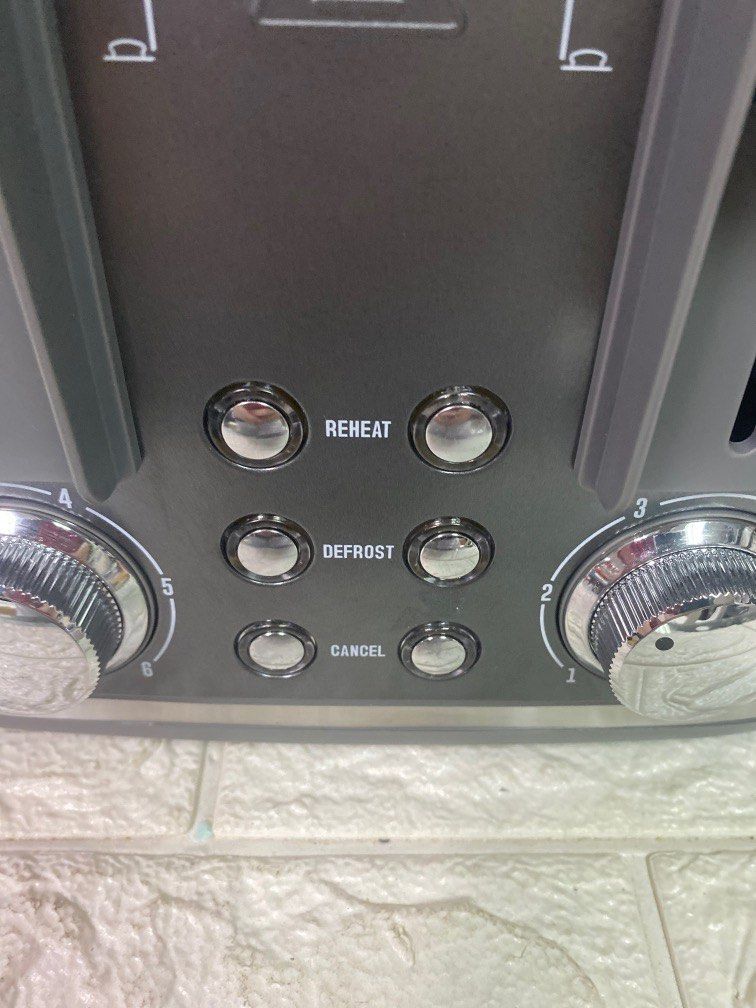 Anko Stainless 4 Slice Bread Toaster Stainless Steel Heavy Duty on