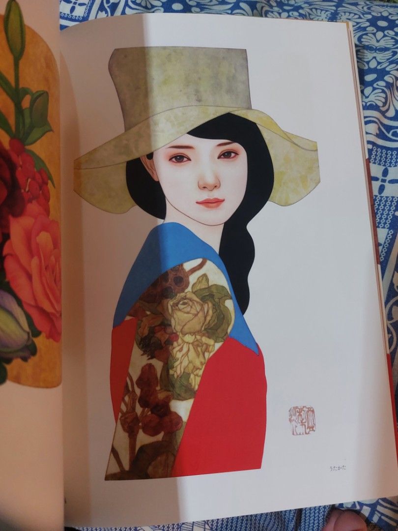 Arisa Nakahara Art Book, so to speak, flowers Japanese Art Book