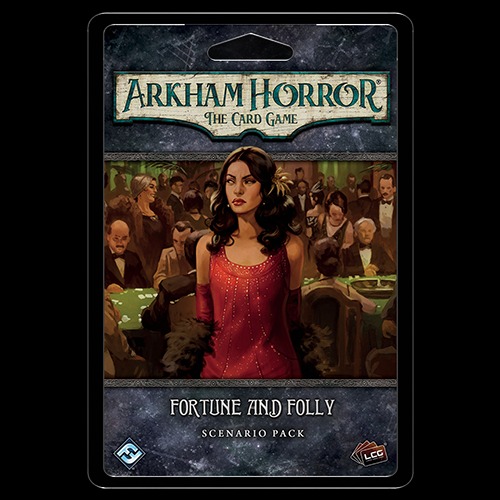 Arkham Horror Fortune And Folly Scenario Pack - Casino Heist Card Game For 1-4 Players, Ages 14+