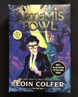 Lot 3 Artemis Fowl Series Books Set Eoin Colfer Hardcover Dustjacket Files  First