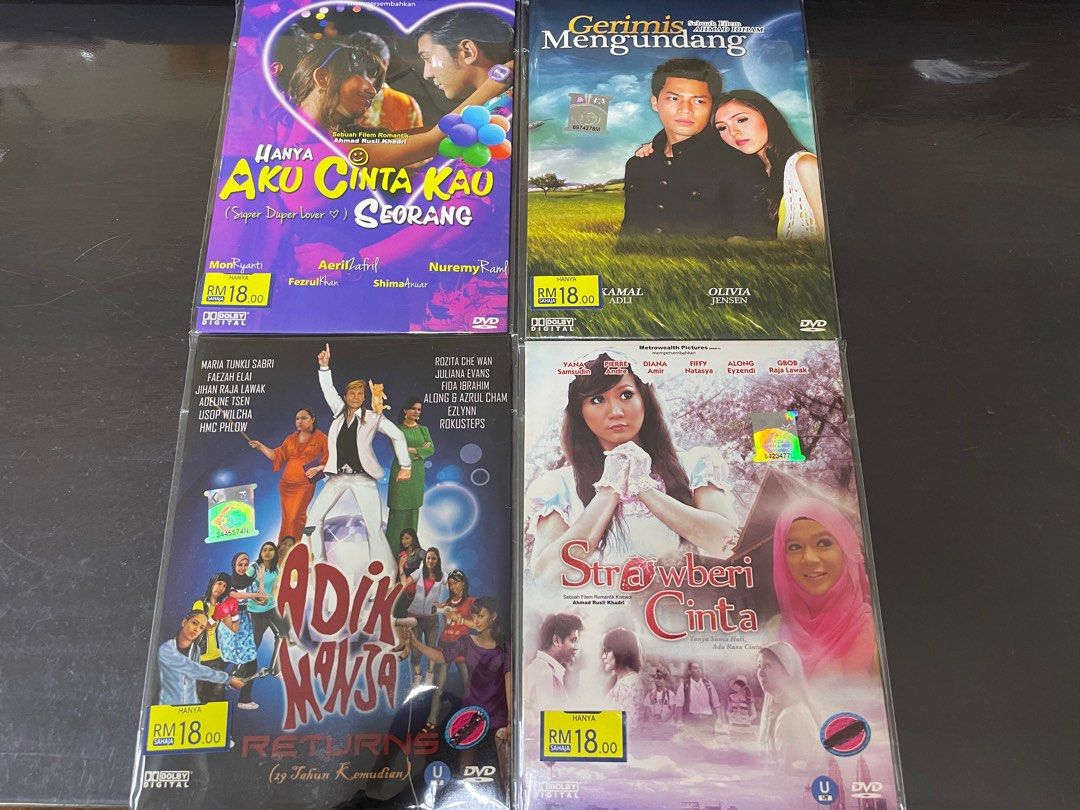 Assorted Malay Dvd, Hobbies & Toys, Music & Media, CDs & DVDs on Carousell