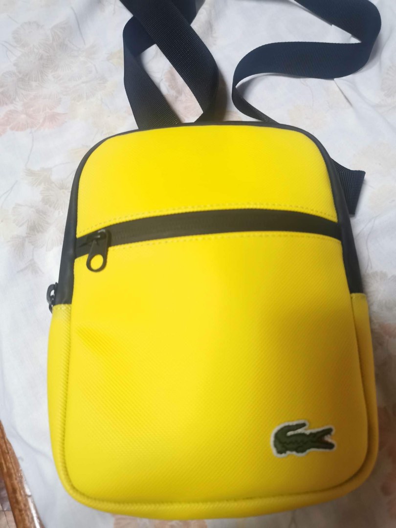 Authentic lacoste bag for men, Men's Fashion, Bags, Sling Bags on Carousell