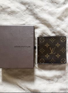 Preloved Louis Vuitton Monogram Compact Bifold Zip Wallet MI0012