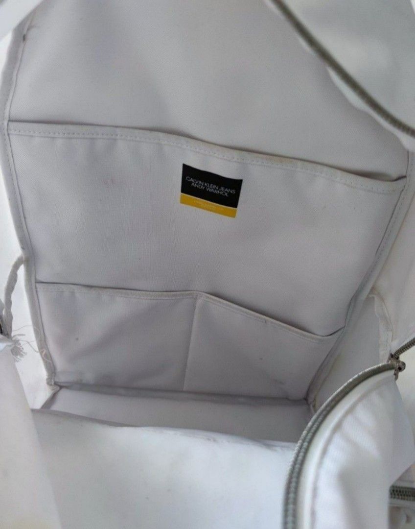 Backpack Calvin Klein + Andy Warhol (ORIGINAL), Men's Fashion, Bags