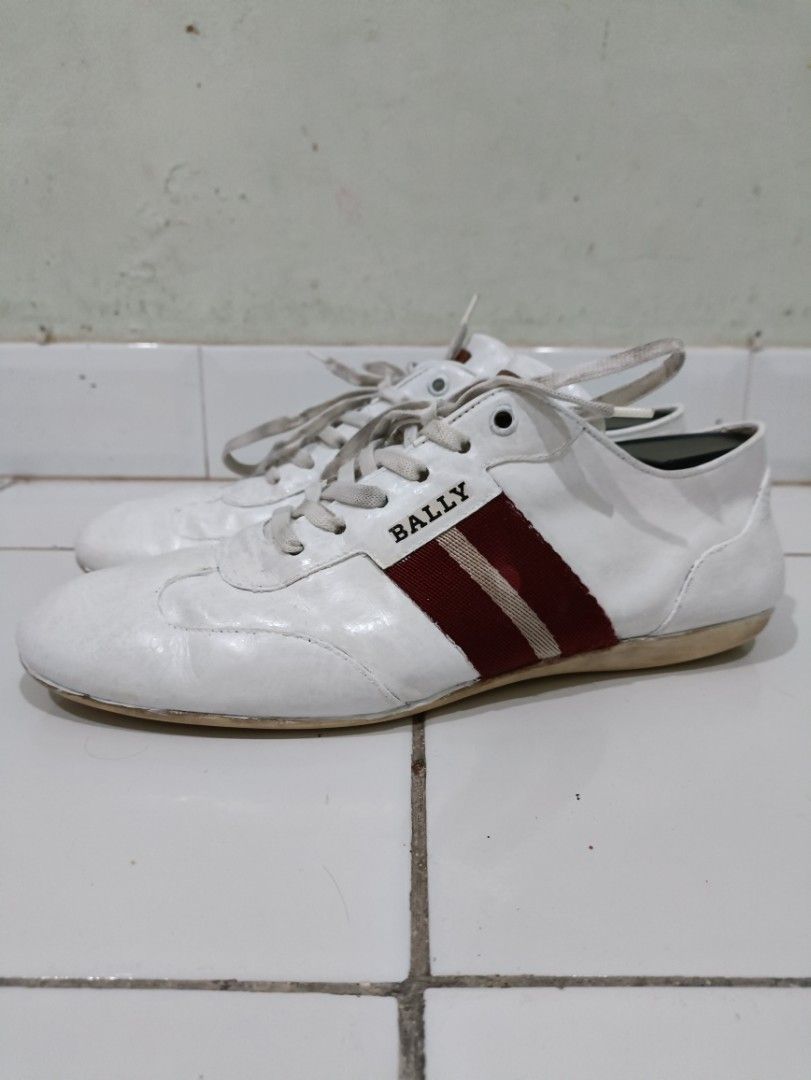 Bally Harlam White sneaker with stripe original authentic