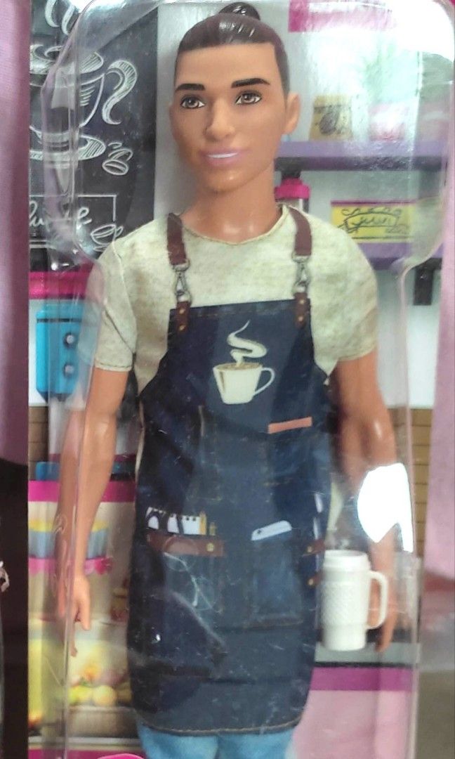 Barbie Fashionista Doll Ken Barista Hobbies Toys Toys Games