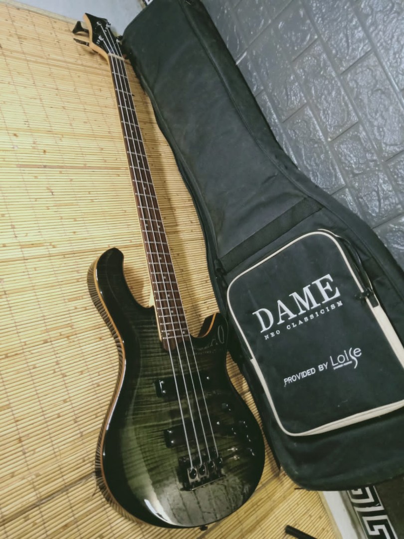 Bass Elektrik Dame Neo Classicm F&D Series Pickup Aktif Original not  Fender, Squier, Epiphone, Musicman,Ibanez