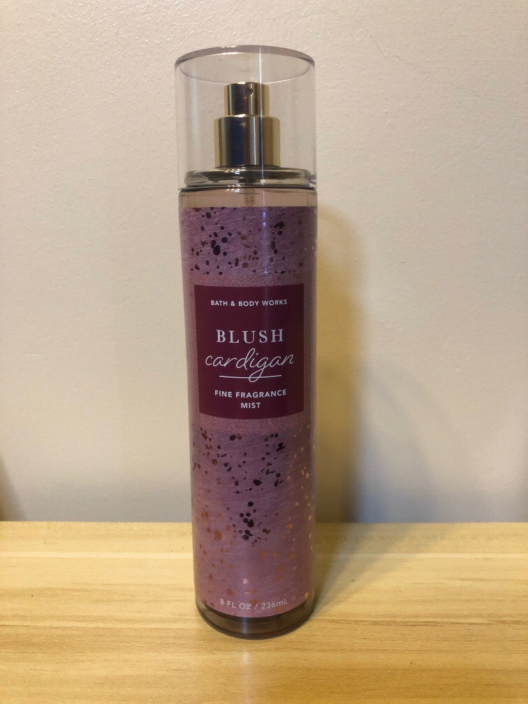 Bath & Body Works Blush Cardigan Fine Fragrance Mist on Carousell