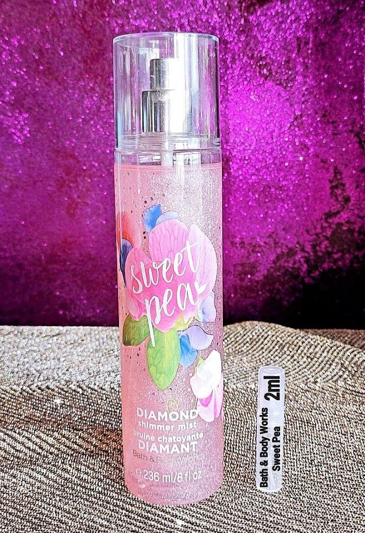 Sweet pea hot sale diamond shimmer mist