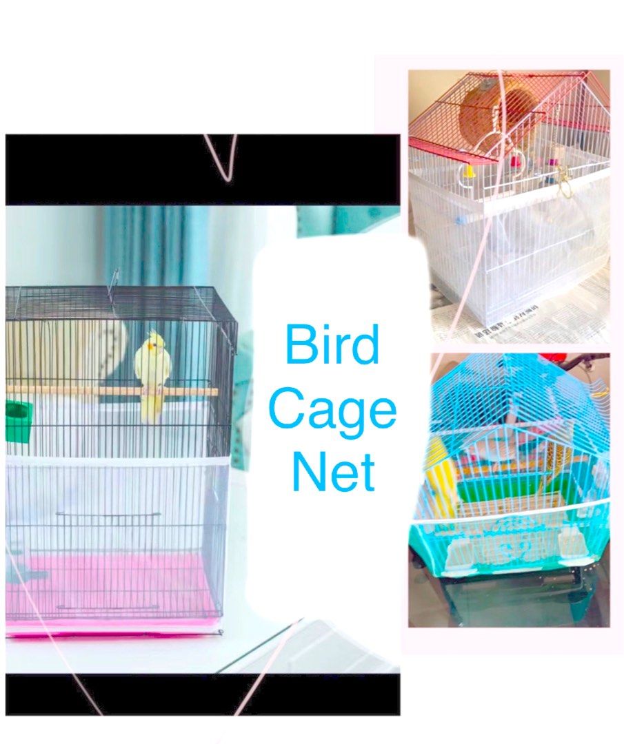 Bird Cage Net, Pet Supplies, Homes & Other Pet Accessories on Carousell