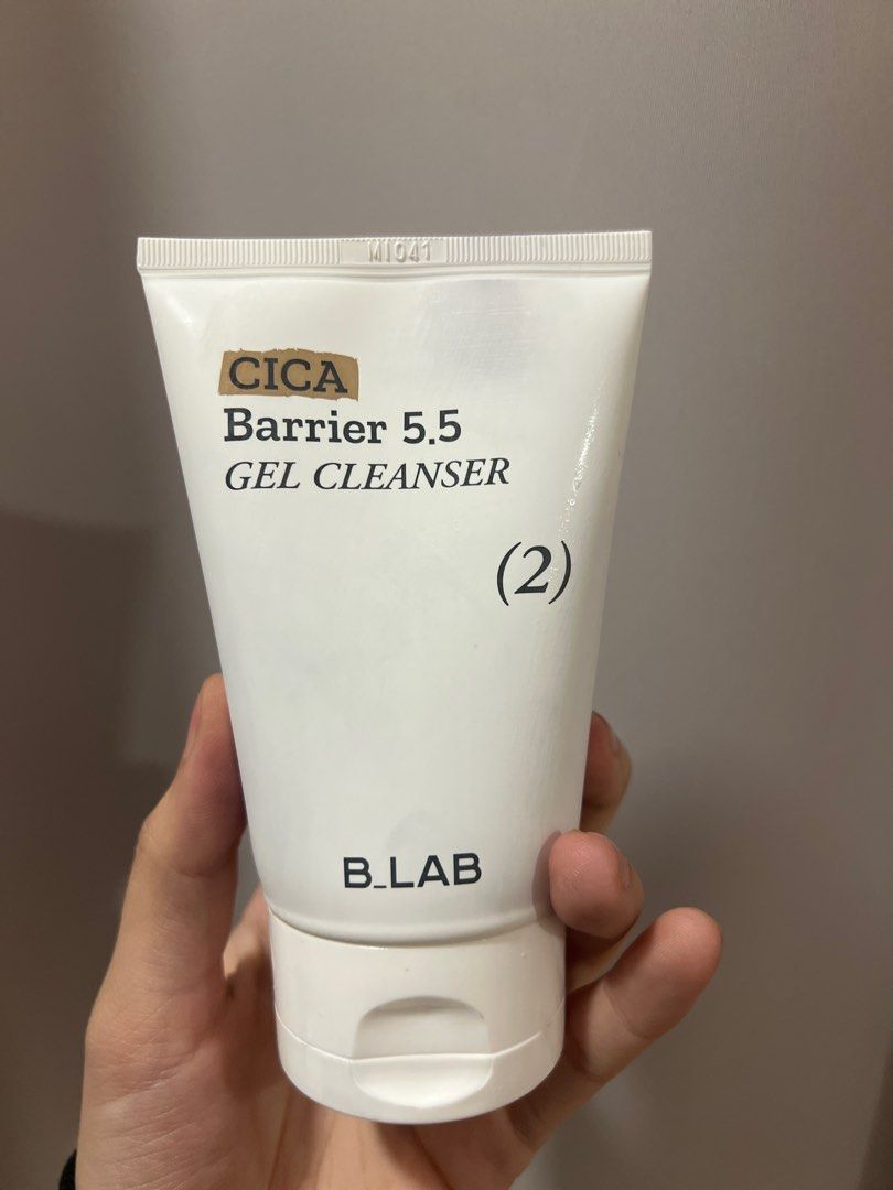 BLAB Cica Barrier 5.5 Gel Cleanser 120ml, Beauty & Personal Care, Face