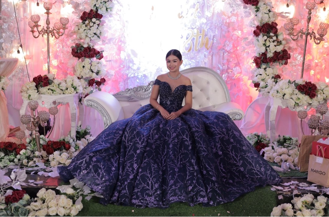 Blue Debut Gown for Sale Women s Fashion Dresses Sets Evening