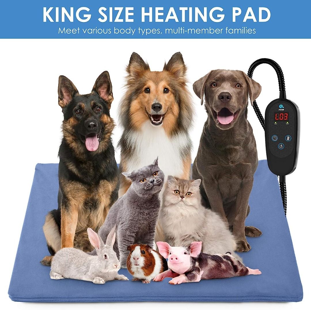 Electric heated dog bed hot sale