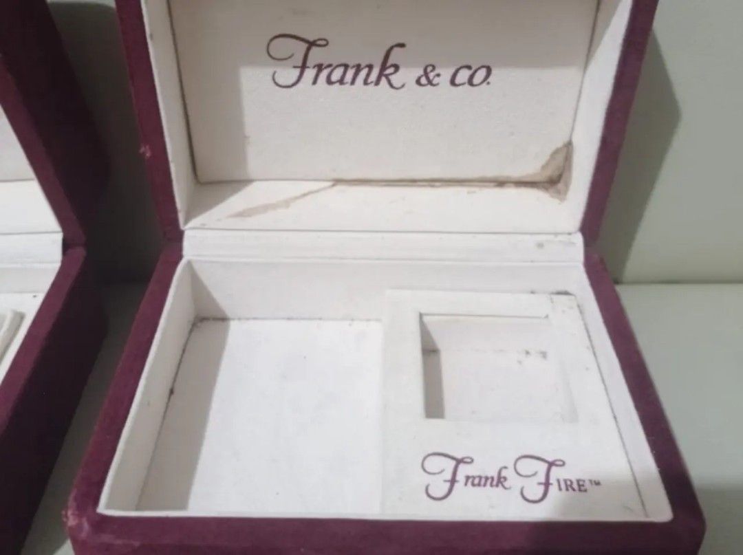Box frank and co original / kotak frank and co asli / box frank fire ...
