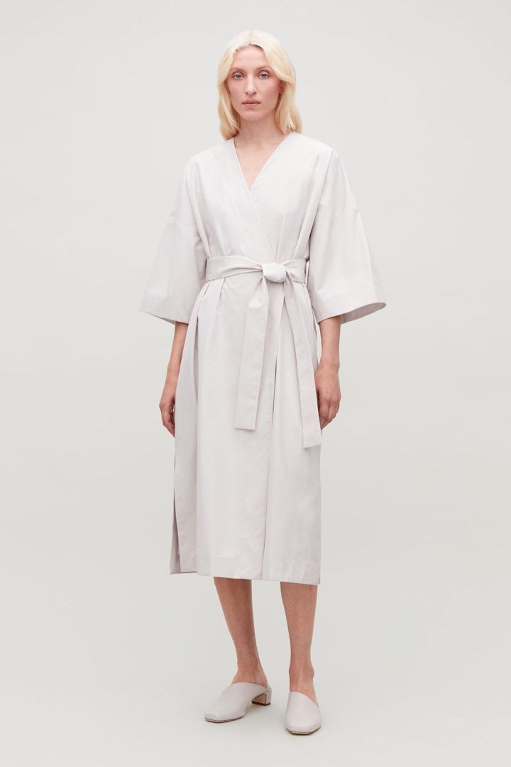 Brand New COS Kimono Sleeve Wrap Dress Women s Fashion Dresses