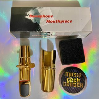 Brand New Metal Alto Saxophone Mouthpiece With Ligature, Reed, Mouthpiece Patch, Metal Cap Brand New