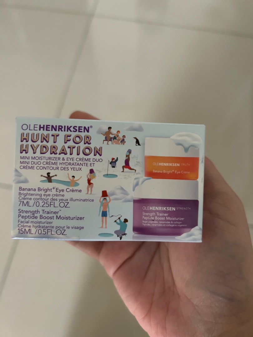 OLEHENRIKSEN Glow Strong Mini Moisturizer + Eye Cream Duo