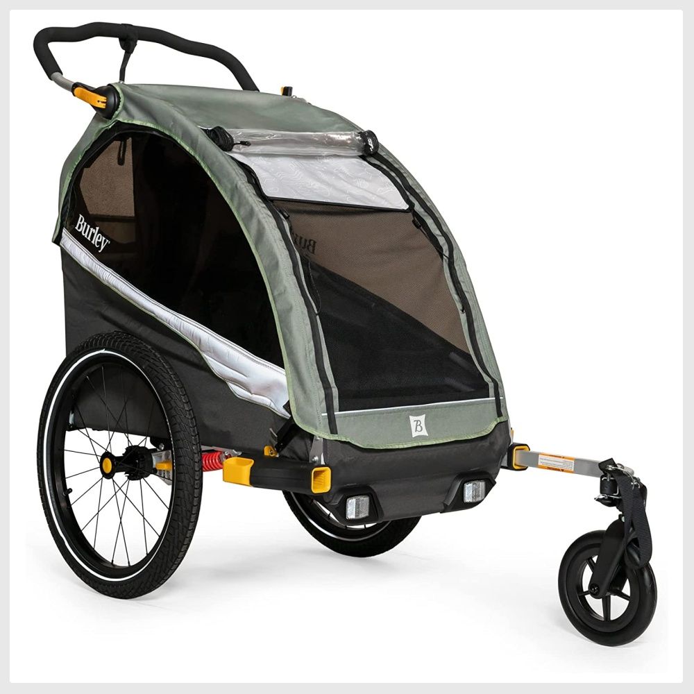Burley D'Lite X, and Seat Kid Bike Trailer Stroller, Sports