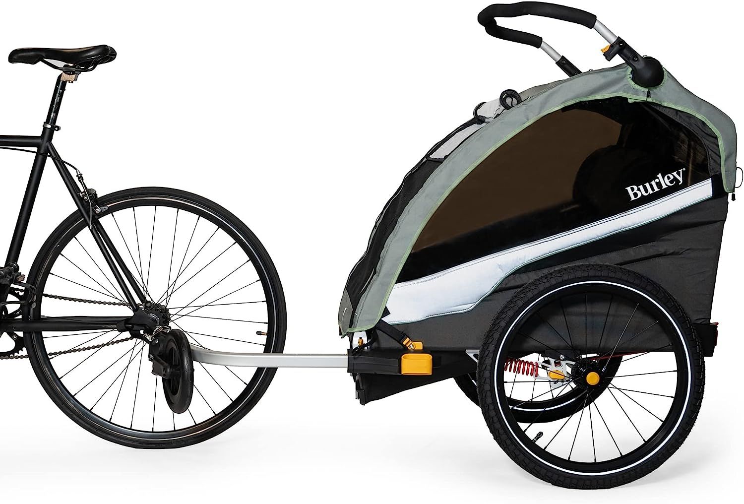 Burley 2 sales seat bike trailer