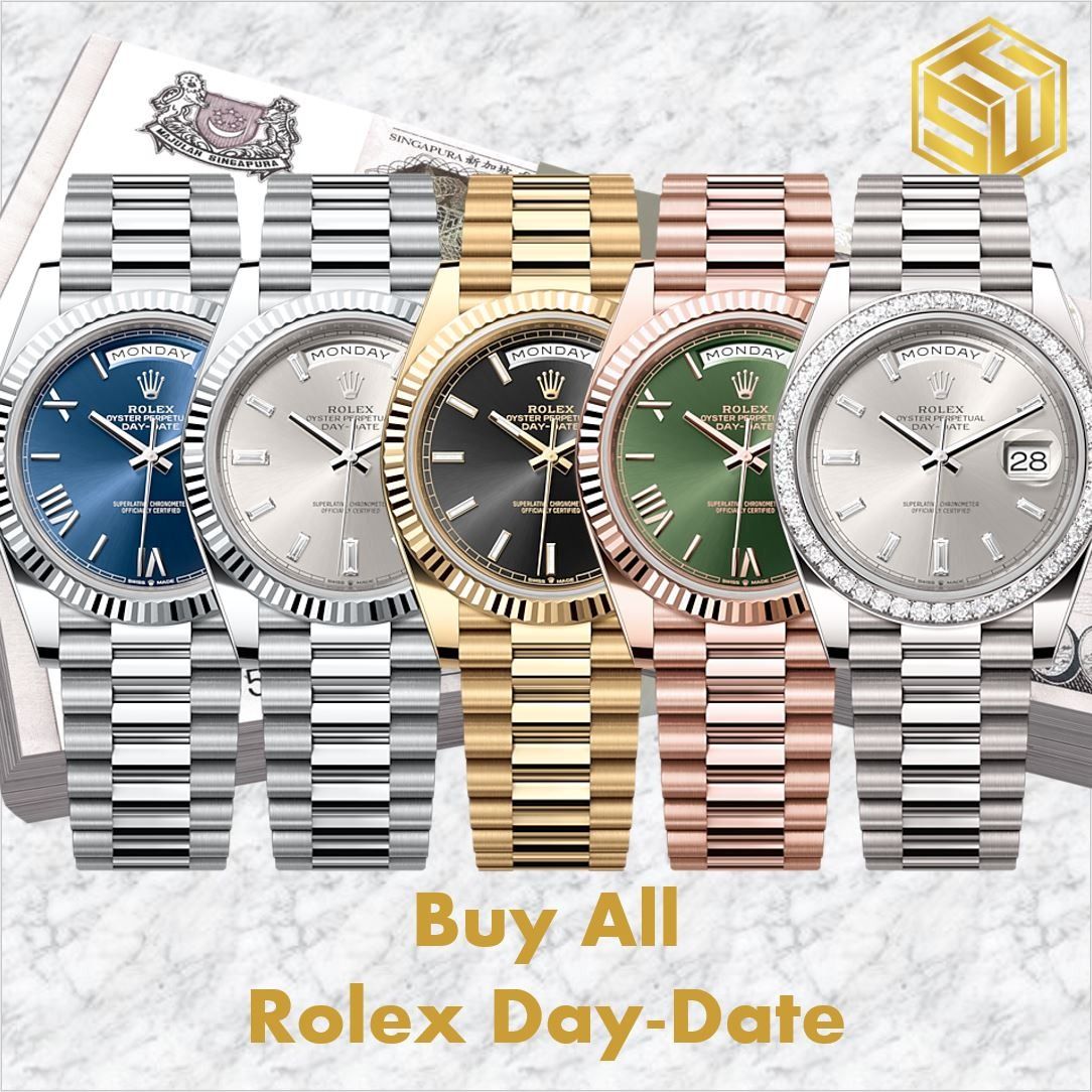 All rolex store day date models