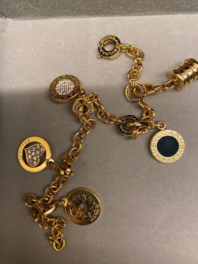 Authentic! Bulgari Bvlgari Serpenti Viper 18k Rose Gold Diamond Bangle  Bracelet | Fortrove