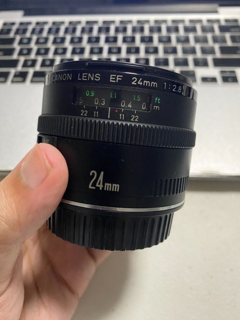 Canon EF 24mm F2.8 - レンズ(単焦点)