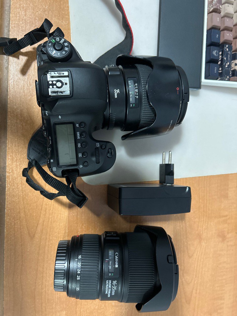 Canon 6D mk2 with lenses and flash, Photography, Cameras on Carousell