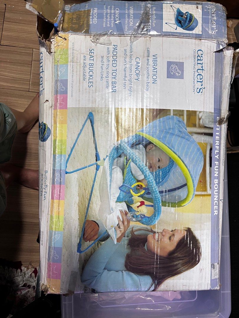 Carter s Baby Bouncer Babies Kids Infant Playtime on Carousell