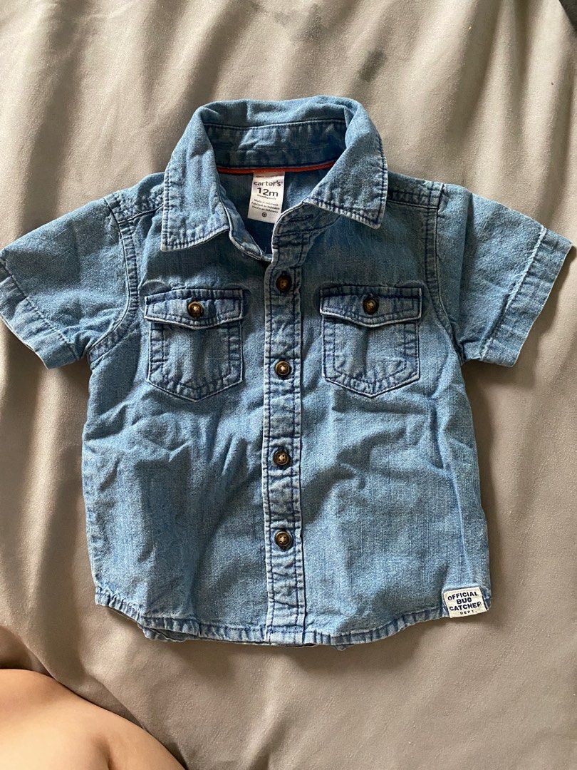 Carter's Denim Top (Category: Babies & Kids Fashion) located in Quezon City. Submitted by andreazee (Listing ID 1239012082, Image 1). Description: .