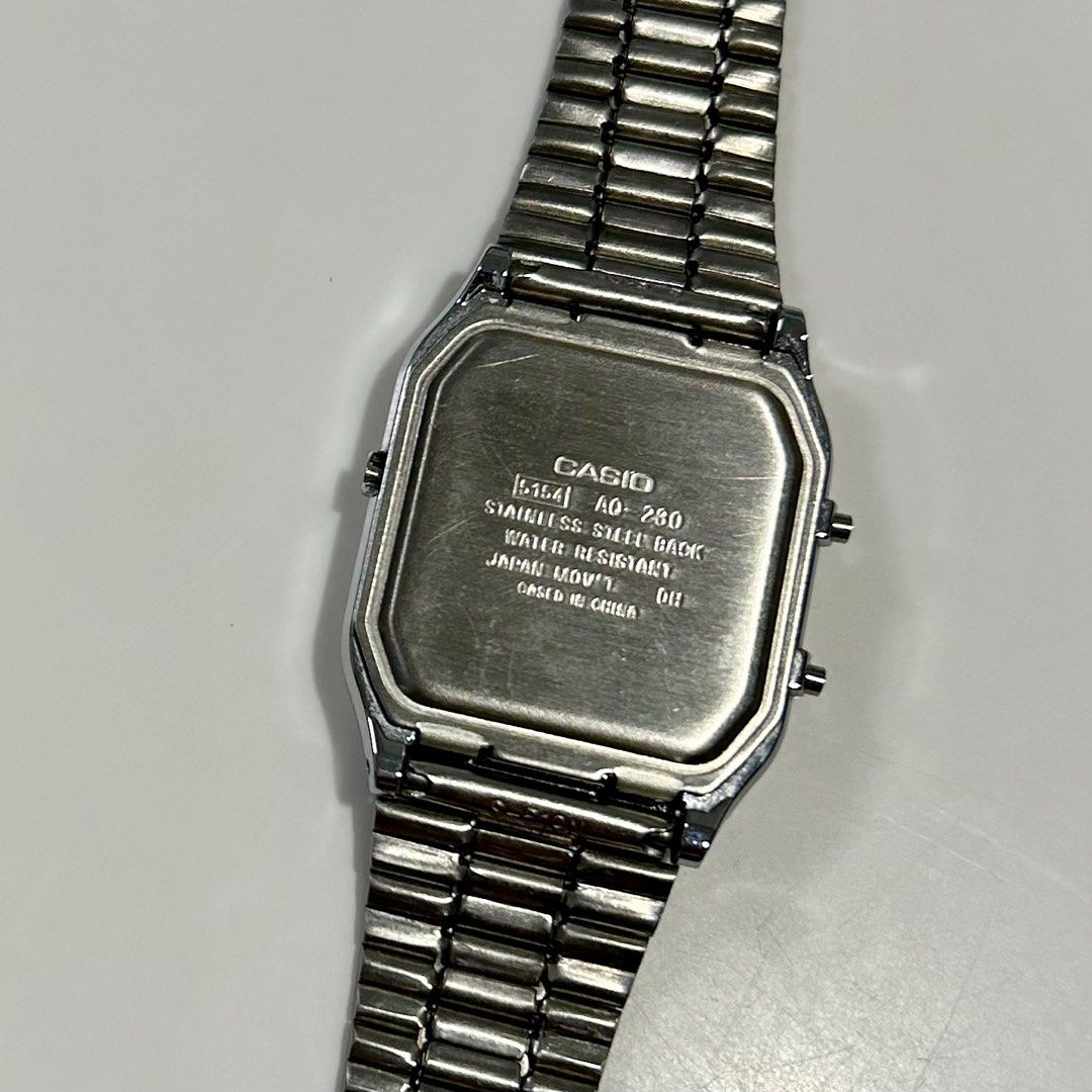 Casio analog digital watch new arrivals