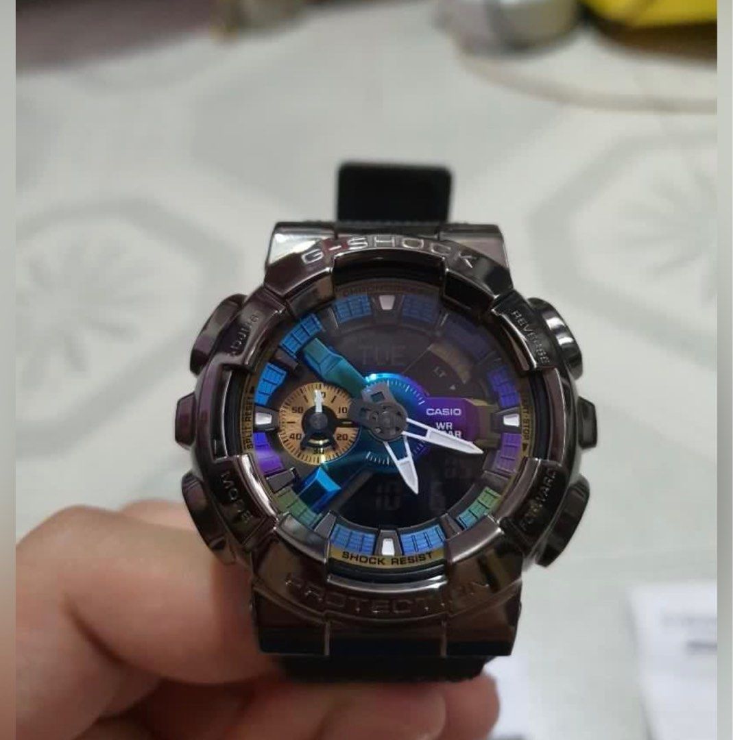 Casio G Shock GM 110B 1ADR Rainbow